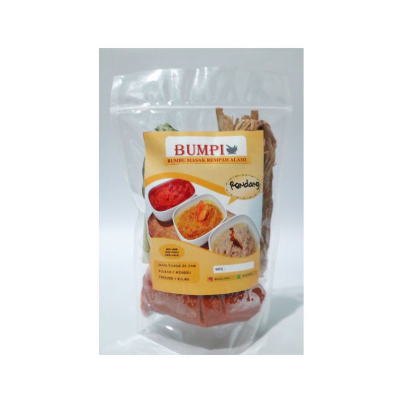 

bumpi rendang/bumpi bumbu masak/bumbu rendang/bumbu inti merah