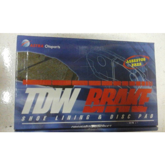 Brake Shoe / Kampas Rem Blk Xenia TDW ( 08305 )