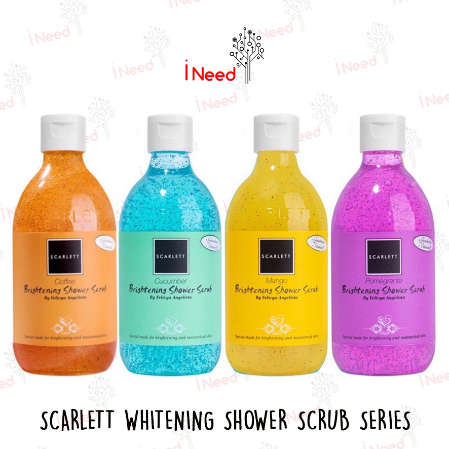 (INEED) SCARLETT Whitening Shower Scrub Series