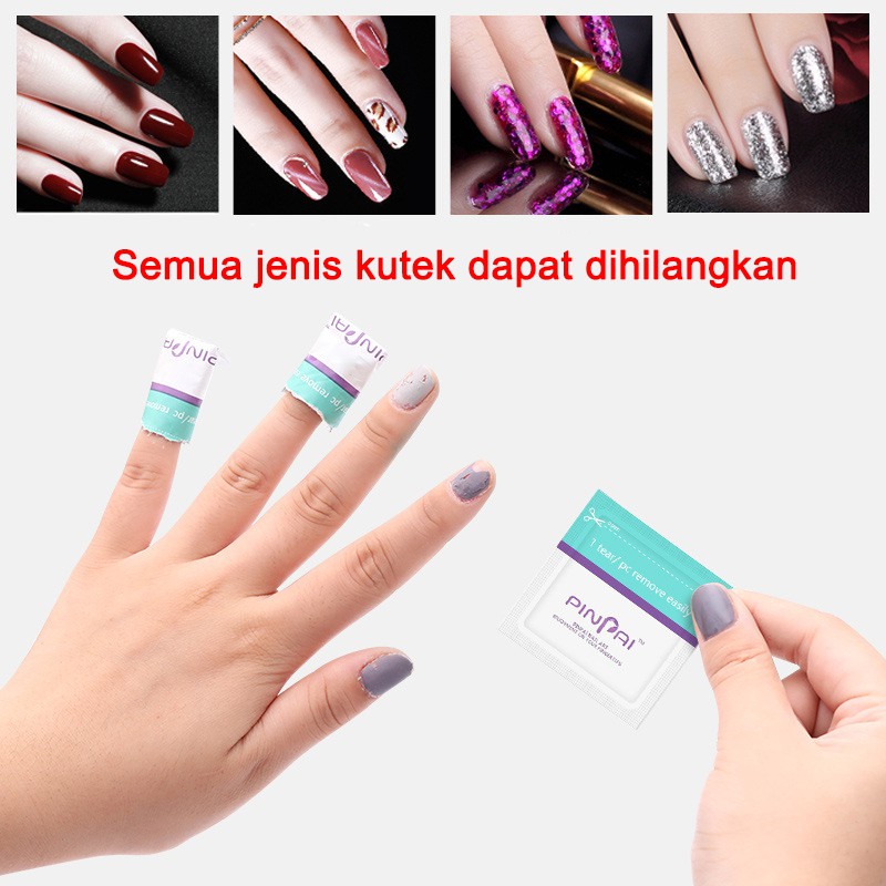 （1PCS）ALNECE Nail Polish Remover &amp; Cleaner Penghapus kutek