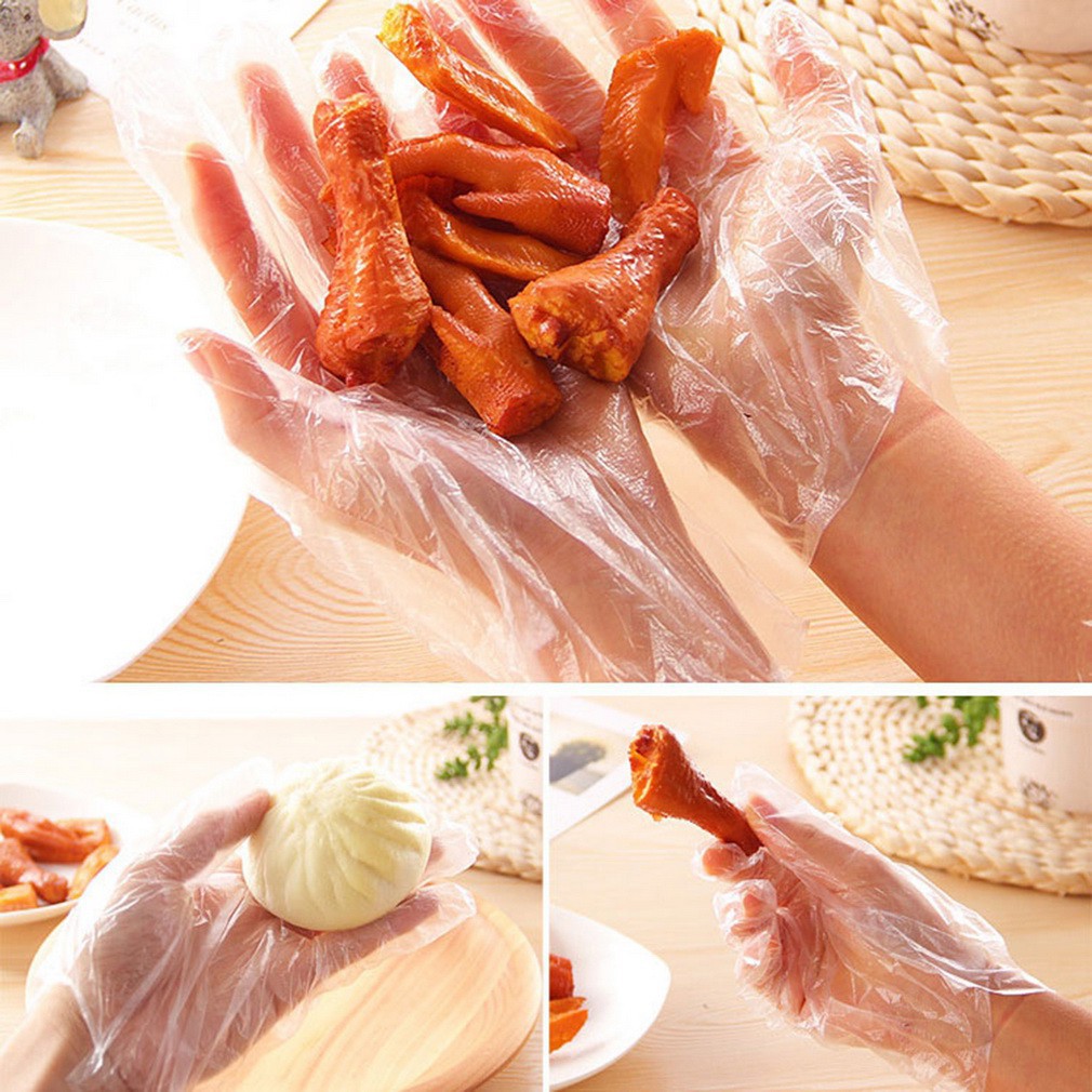 Sarung Tangan Plastik steril hand glove berkebun memasak bikin kue