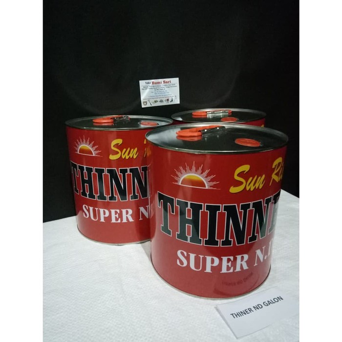 Thiner sunrise ND galon / Tiner cat / Thiner murah