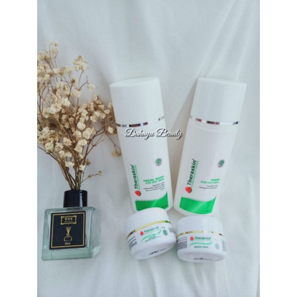 THERASKIN PAKET OILY WHITENING ORIGINAL BASIC (SC MILD, RENEWAL)