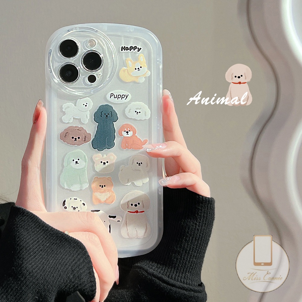 Soft Case TPU Motif Kartun Anjing Untuk Redmi 10C 10 9 10A 9T 9A 9C Note11 Note11Pro Note10s Note10Pro Note8 Note9Pro Note9s Note10