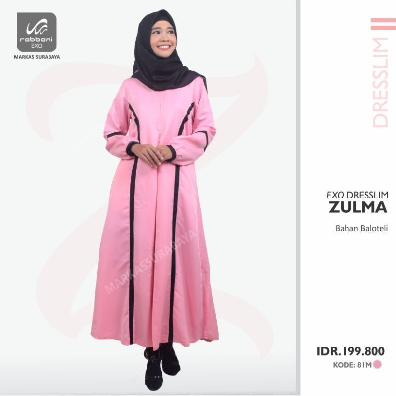 Gamis Dewasa Dresslim Exo Rabbani Zuma Rabbani Ori