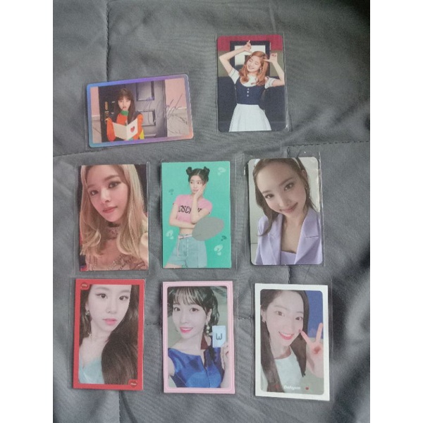 WTS PC TWICE Dahyun jjirit jihyo holo special card signal, what is love, ewo, fol, wil ready ina