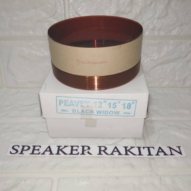 Spul sepul spool voice coil speaker PEAVEY Black Widow 12inch 15inch 18inch