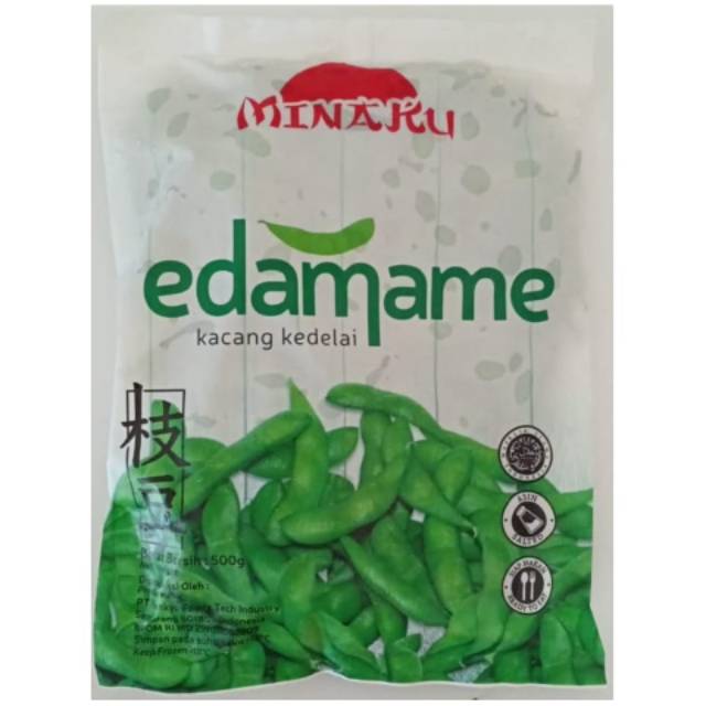 

Minaku Edamame Kacang Kedelai Jepang 500gr