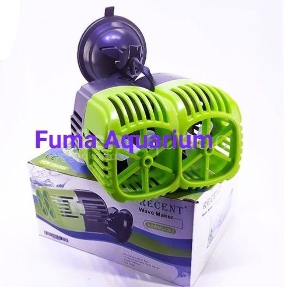 Recent AA-WM24000 Pompa Mesin Arus Ombak Wave Maker Kolam Koi Low Watt 2 kipas Aquarium Aquascape