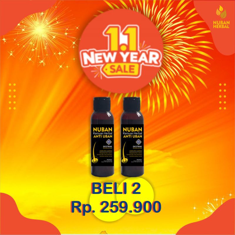 PAKET HEMAT NUBAN ANTI UBAN 100% ASLI