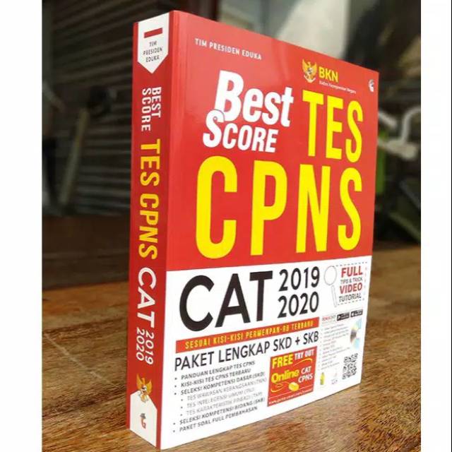 Buku Best Score Tes Cpns Cat 2019 2020 Shopee Indonesia