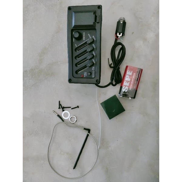 PREAMP EQUALIZER //PREAMP GITAR AKUSTIK LENGKAP