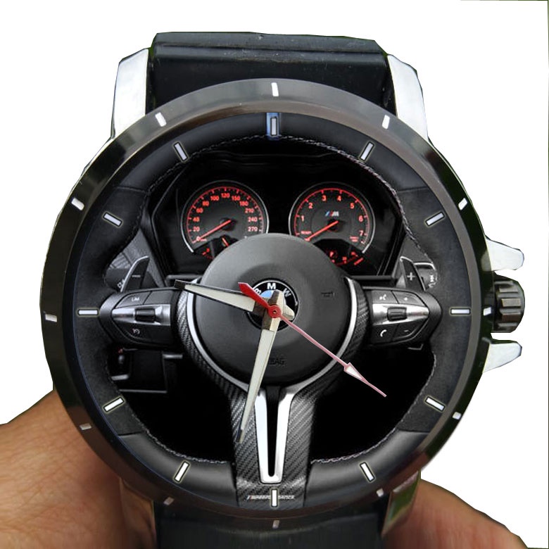 Jam Tangan Custom BMW Steerwheel
