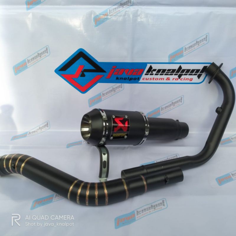 AKRAPOVIC knalpot Racing Akrapovic doff for cbr150r r15 cb150r verza vixion