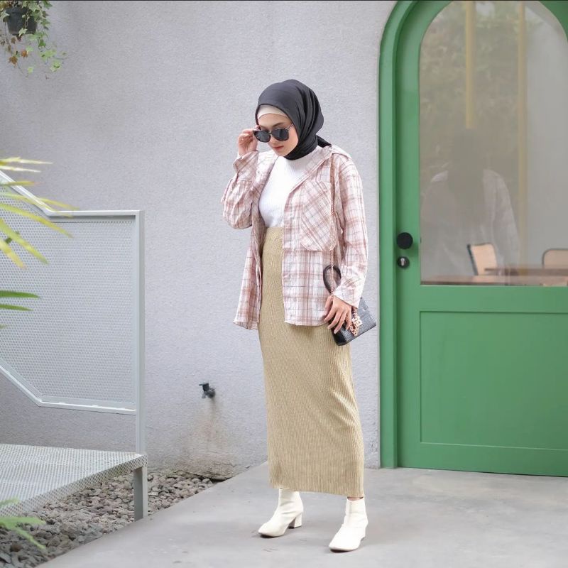 ROK SPAN RAJUT KNIT SKIRT PREMIUM