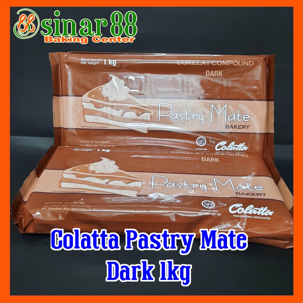 

Colatta Pastry Mate Dark 1kg