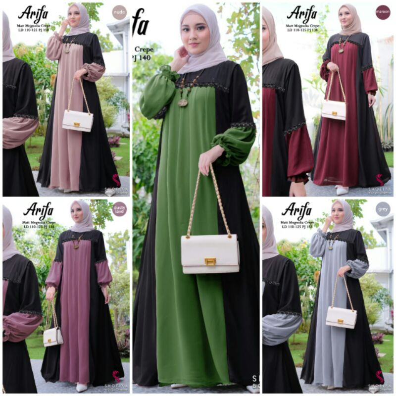 ARIFA Midi Dress Ori by Shofiya