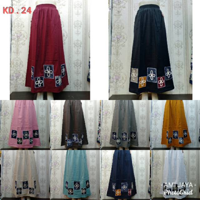 L_A Rok Katun Bordir Termurah /santri/santriwati/pondok