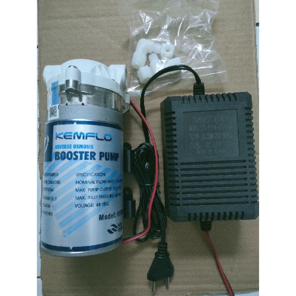 Pompa RO Kemflo 48V + Adaptor 2A/Booster Pump Reverse Osmosis