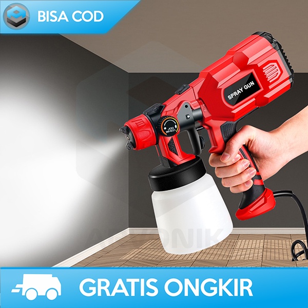 ALAT SEMPROT PESTISIDA POWER SPRAY GUN 800ML 550W 1.8MM AFABEITA CX31