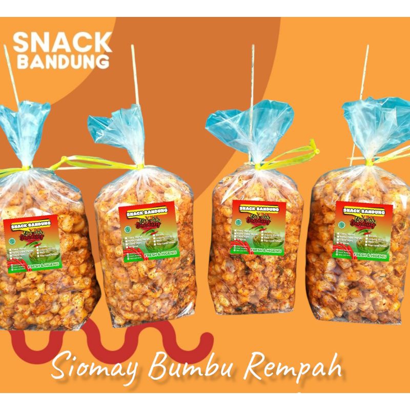 

Siomay Bumbu Rempah/Siomay Kriuk 1ball netto 1kg/Snack Kiloan