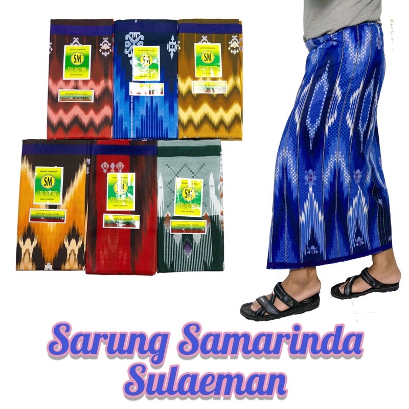 Sarung Kain Tenun Samarinda Sulaeman Dewasa Sarung Songket