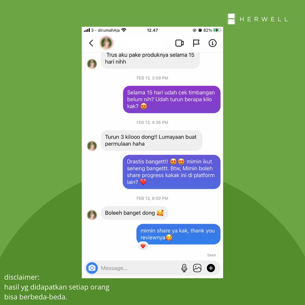 Hervibe - Bikin Makan Jadi Lebih Tenang Herwel BPOM HALAL ORIGINAL ORI OFFICIAL STORE Herwell ASLI