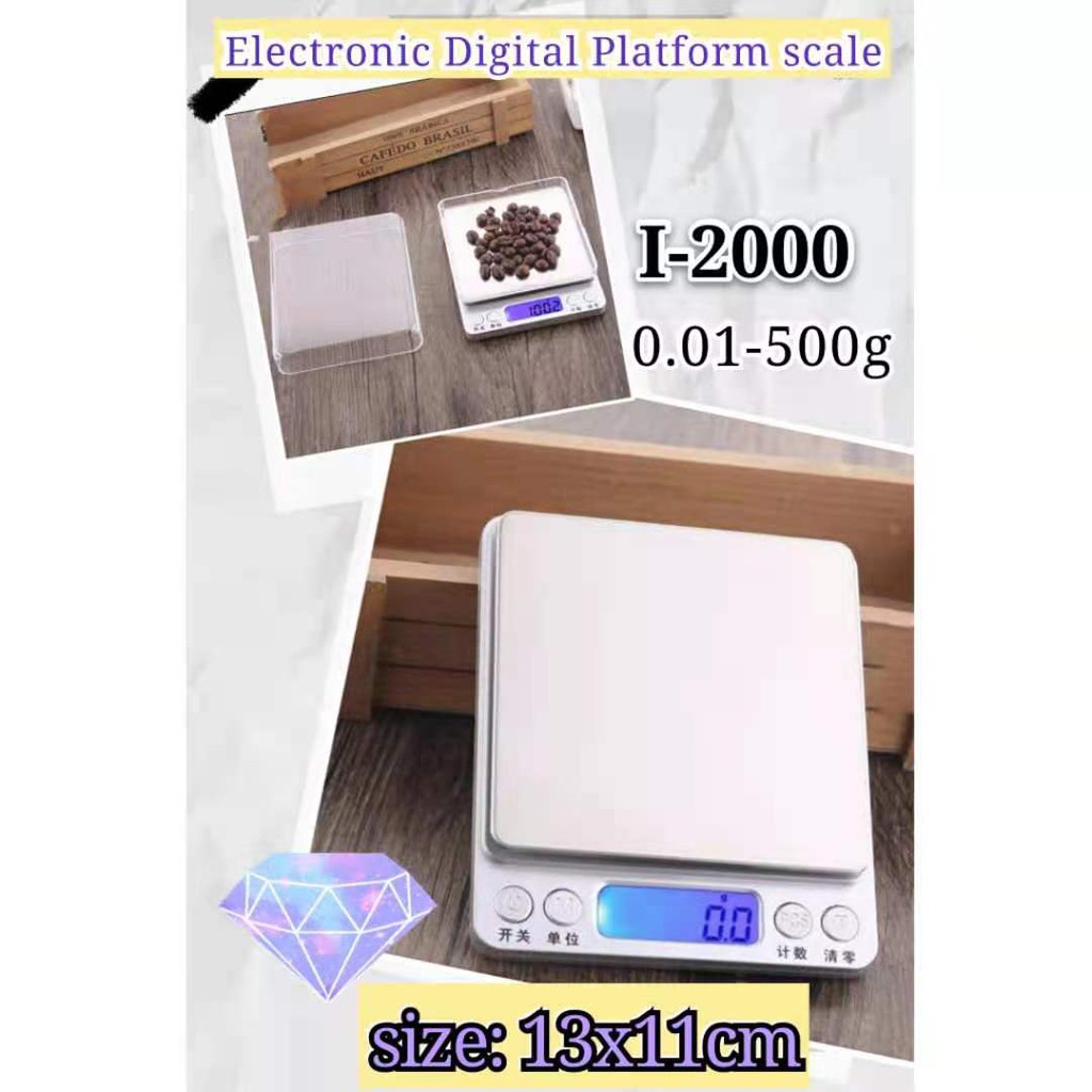 Timbangan Dapur Digital/Electronic Kitchen Digital Scale 500g