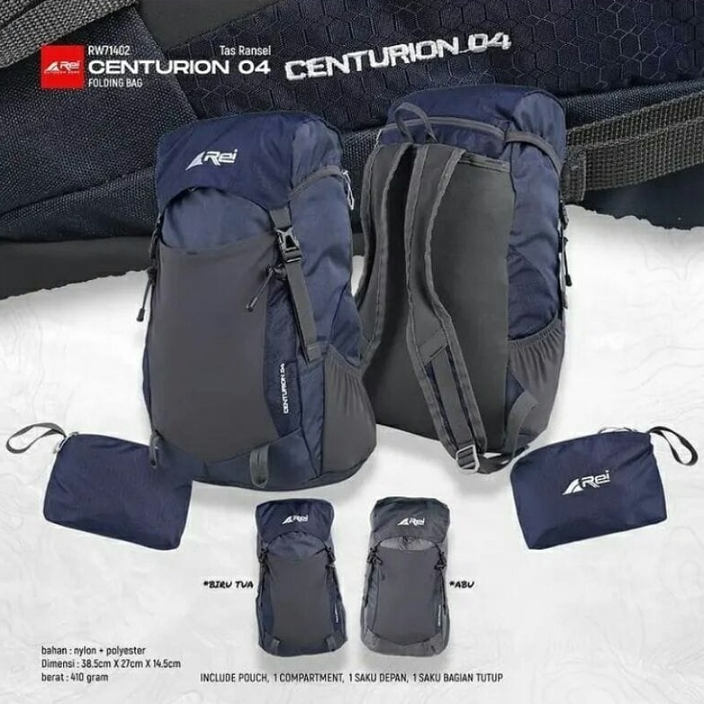TAS RANSEL DAYPACK GUNUNG AREI CENTURION 04 TAS SEPEDA REI CENTURION ORIGINAL