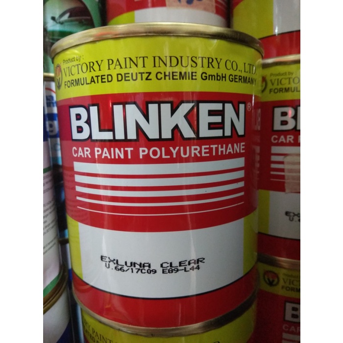 BISA COD Clear Pernis Exluna Blinken Polyurethane Untuk Cat Duco Dan Kayu MURAH