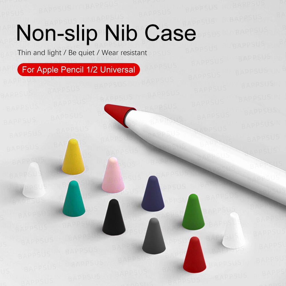 Color Pen Tip Protector Pensil Silicone Replacement Pen Tip Protector Pelindung Ujung Pulpen Layar Sentuh