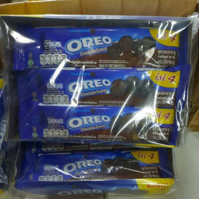 

Oreo Kotak isi 12 sachet