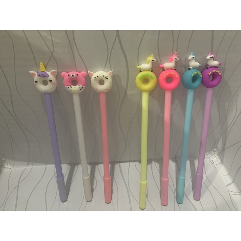 

SALE pulpen gel karakter MIX 4 pcs
