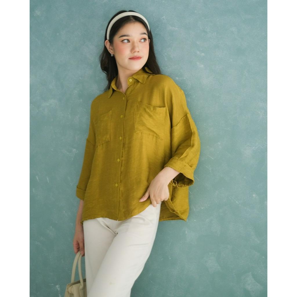 Myrubylicious FAWIJA SHIRT KODE LK2427| KEMEJA | KEMEJA WANITA | KEMEJA CRINCLE