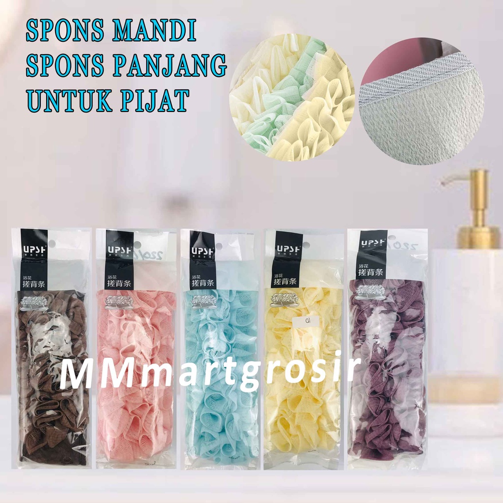 Spons Mandi Panjang / Spons Panjang / Spons Penggosok Punggung / Spons Badan