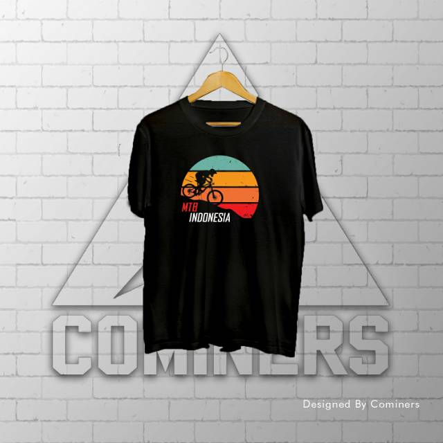 Kaos Sepeda MTB Indonesia / Kaos Komunitas Sepeda / Kaos Sepeda Gunung
