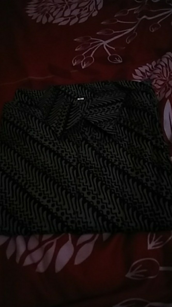 Bswart Batik Hrb026 Kenongo Hem Pendek Padi Pekalongan M L Xl Batik Pria