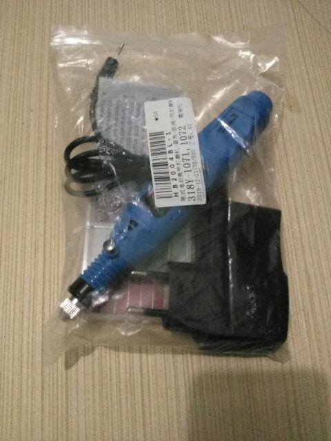 Mesin Mini Grinder Grafir Bor Potong Gerinda Ukir + Adaptor Dc + Mata