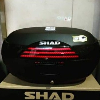 Box Shad Top Box Motor  Shad-46 Muat 2 Helm Fullface Shad Original  Best Quality