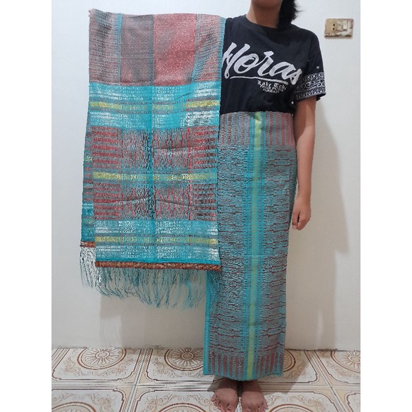 songket Tarutung tumtuman full benang korea sirak kristal