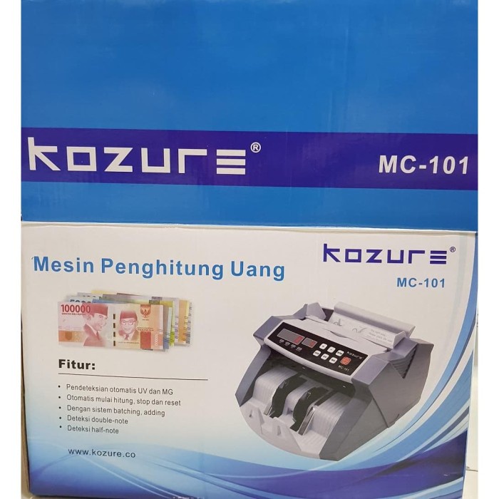 

(TERLARIS) ATK/ALAT TULIS KANTOR Alat Mesin Hitung Uang Kozure MC-101 TERLENGKAP