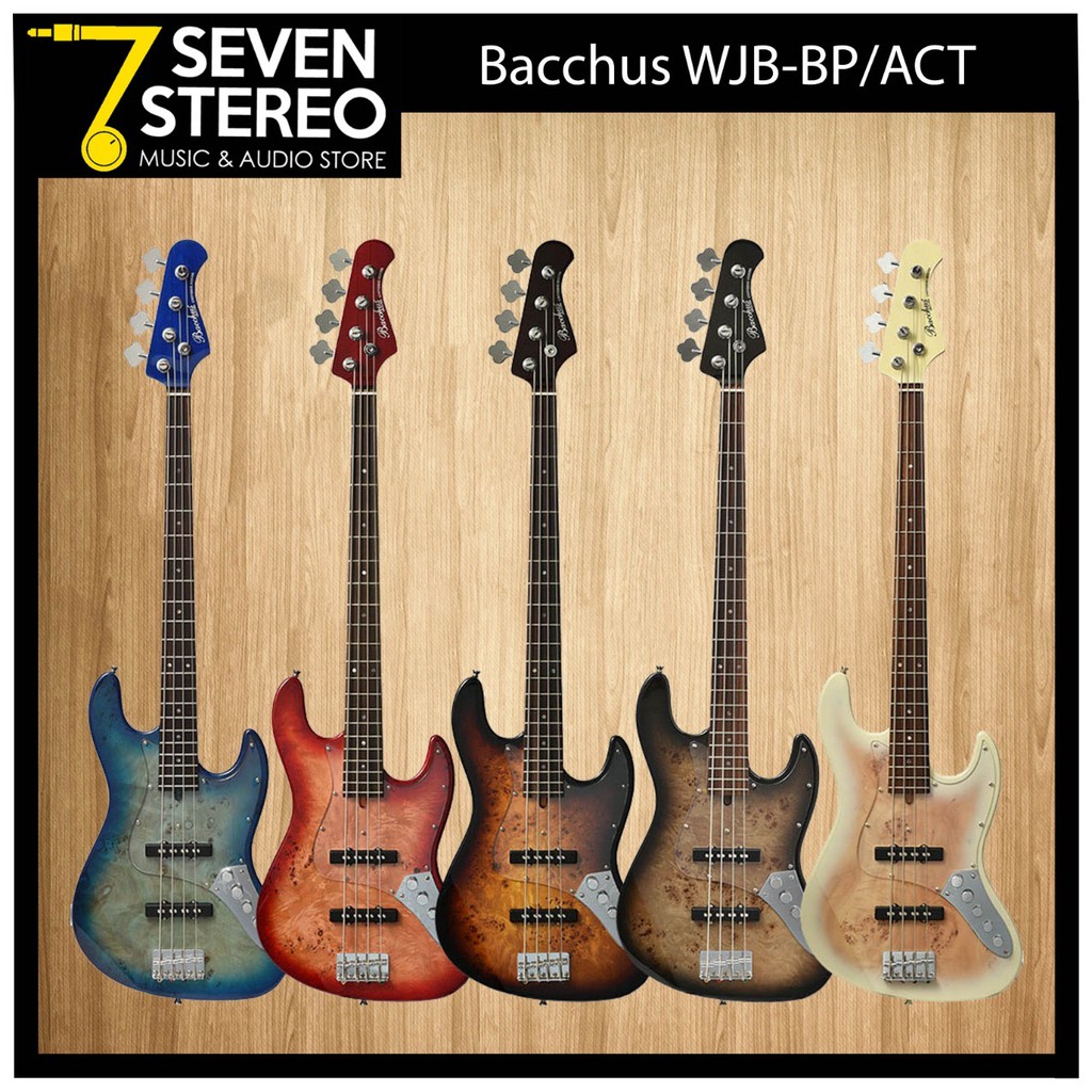 Bacchus WJB-BP/ACT WJB - BP ACT Electric Bass