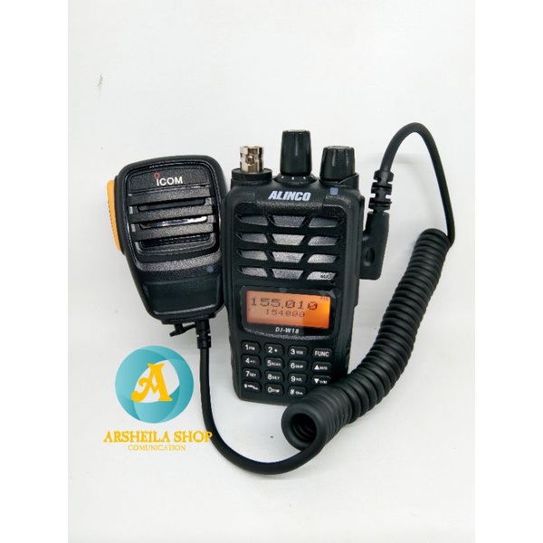 Extra mic external mic ht icom dan alinco hm 46 murah bagus