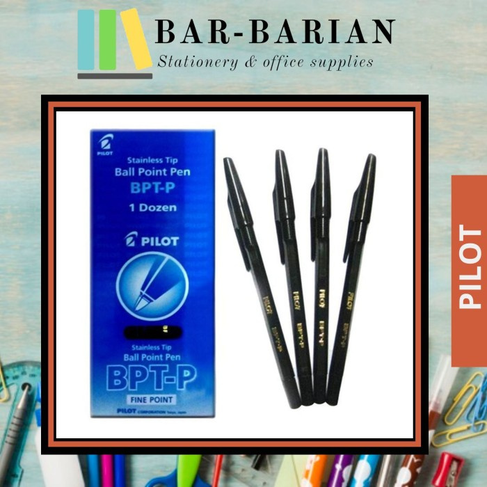 

MURAH PULPEN PILOT BPTP MURAH / PULPEN PILOT BPT-P GROSIR / PEN PILOT BPTP - Hitam