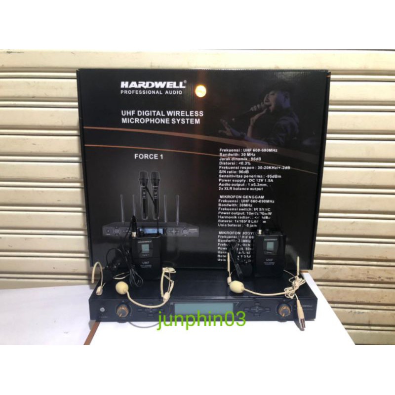 mic wireless hardwell force 1.mic imam dll.product original