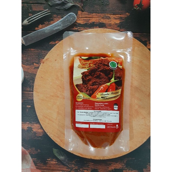 

Bumbu Rendang "Bumbu Mama Ku" - 250 gr