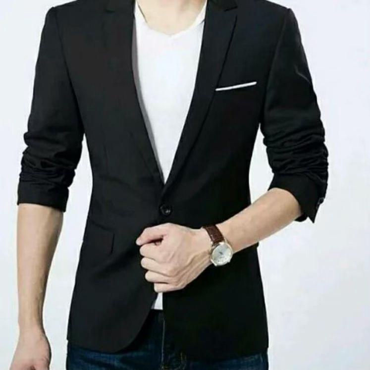 Paling Disukai.. JAS BLAZER KANTORAN PRIA DEWASA/JAS WISUDAHAN BIG SIZE JUMBO XXL/JAS BLAZER RESMI J