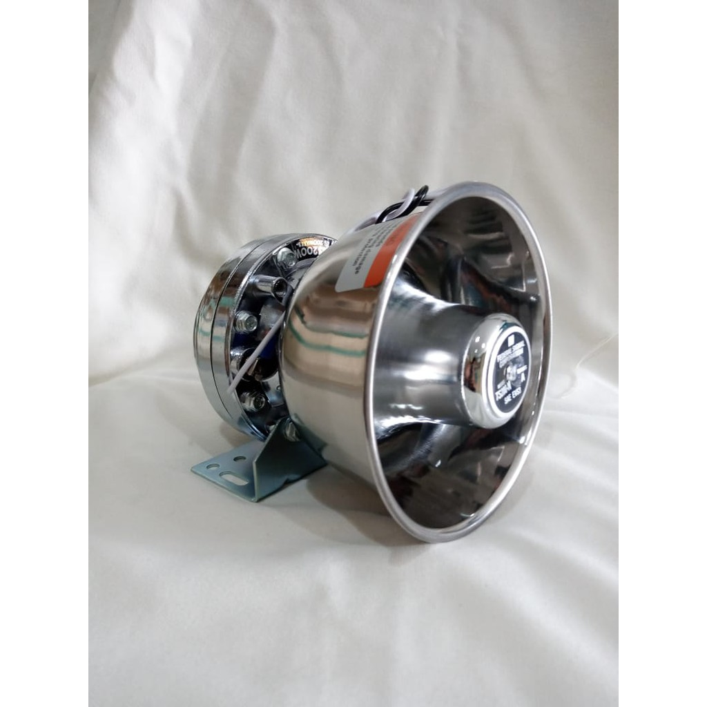 Horn 200 Watt Federal Signal Stainles TOA Sirine Sirene Klakson Speaker Speker W Motor Mobil TS200Y