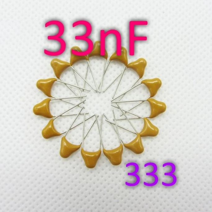 33nF 333 50V Multilayer Monolithic Ceramic Capacitor MLCC lisuin90 Murah
