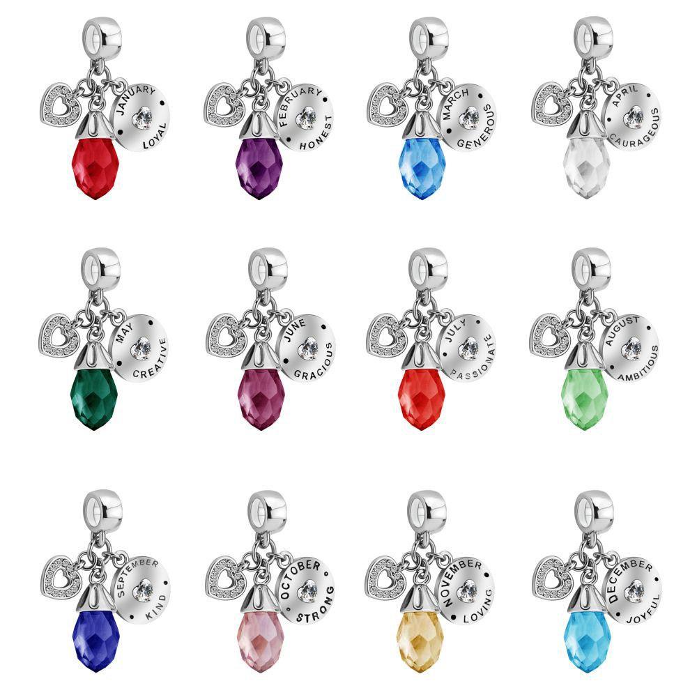 Lily Charms New Juntai Charm Beads Heart Love